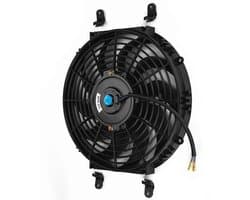 Koelventilator 12 inch voor auto's - Efficiënte 80W koeler met 10 bladen