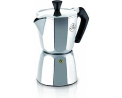 RVS Espressomaker voor alle fornuizen - 12.5 x 8.5 x 15.2 cm