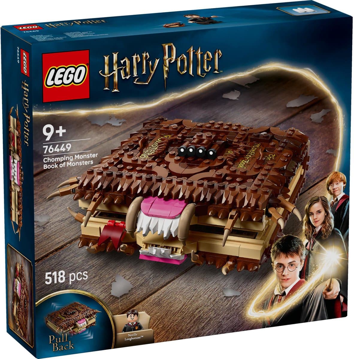 Lego Harry Potter 76449 Het Monsterlijke Monsterboek Bouwstenen — afbeelding 1
