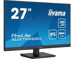 iiyama ProLite XU2792QSU-B6 - 27 inch - QHD - IPS - USB-Hub (4x)