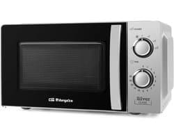 Magnetron Oven - Keukenapparaat - Snel Eten - Ontdooifunctie - 20 Liter - Zilver