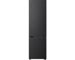 LG GBBS312AEV - Koel-vriescombinatie 333L - Zwart - DoorCooling voor gelijkmatige koeling - Zero Clearance voor een naadloze pasvorm - ThinQ bediening - Energieklasse A