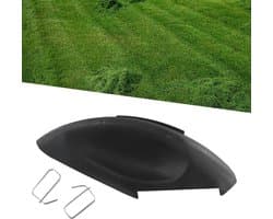 Mulchhoes Grasmaaier - Gras Mulch Cover - Gras Verhakselen - Eenvoudige Installatie - 42 inch dek - Zwart