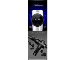 SnelShoppen - Massage Gun, Diepe Weefsel Massager, Mini Massage Gun met 6 Massagekoppen, 30 Snelheden, Stille Spierontspanner voor Thuis en Sport