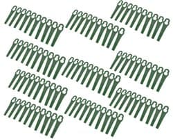 SnelShoppen - 100 Stuks Trimmerbladen Grasmaaier Strimmer Groen Geschikt voor Bosch ART23 Accutrim GTECH ST 04 ST 05 Qualcast Mow N Trim Easi-Lite 28