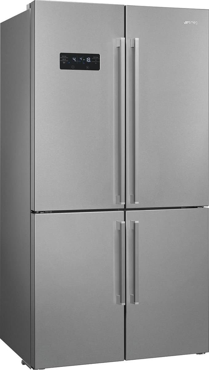 Smeg FQ60XDAIF amerikaanse koelkast Vrijstaand F Roestvrijstaal — afbeelding 1