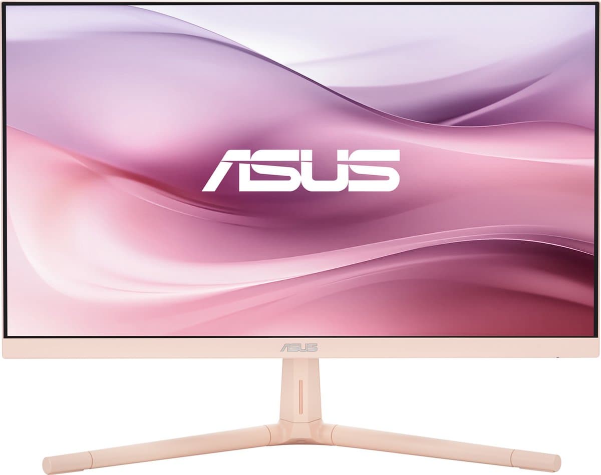 ASUS VU249CFE-P computer monitor 60,5 cm (23.8") 1920 x 1080 Pixels Full HD LCD Roze — afbeelding 1
