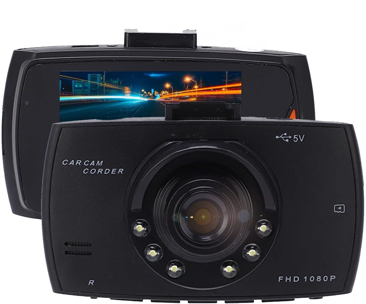Auto Dashcam 1080P FHD Nachtzicht Autorecorder- Voor en Achter - 170 Graden Groothoek - Lusopname - Zwaartekrachtdetectie - Parkeermonitor . — afbeelding 1