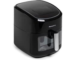 Heteluchtfriteuse - Airfryer - Gezond Koken - 13 Voorgeprogrammeerde Programma's - 8 Liter - Zwart