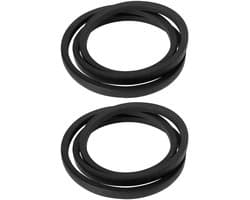 Dailygoods- Aandrijfriem Rubber - Binnenomtrek 1219 mm - Buitenomtrek 1270 mm - Breedte 12,7 mm - Dikte 7,9 mm - Compatibel met Wolseley Tiller - V-riem