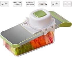 Keuken Snijapparaat - Multifunctionele Hakker - Snel Groenten Snijden - 6-in-1 Verstelbaar - 125 x 95 x 125 cm