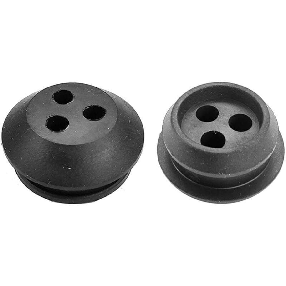 5mm zwarte, met rubber omhulde kabelgoot, geschikt voor grasmaaier, tractor, bosmaaier, tankdop — afbeelding 1