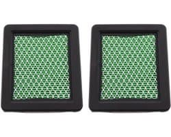 Tweedelige luchtfilterset geschikt voor Honda-grasmaaiers, modellen: HRB 425, HRB 475, HRB 476, HRB 535, HRB 536, HRD 536, HRG 415, HRG 465, HRG 536, HRX 426, HRX 476, HRX 537.
