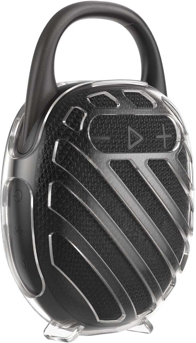 kwmobile Hoesje voor JBL Clip 5 Beschermhoes - TPU Cover voor Minispeaker - Bluetooth Speaker Case in transparant — afbeelding 1