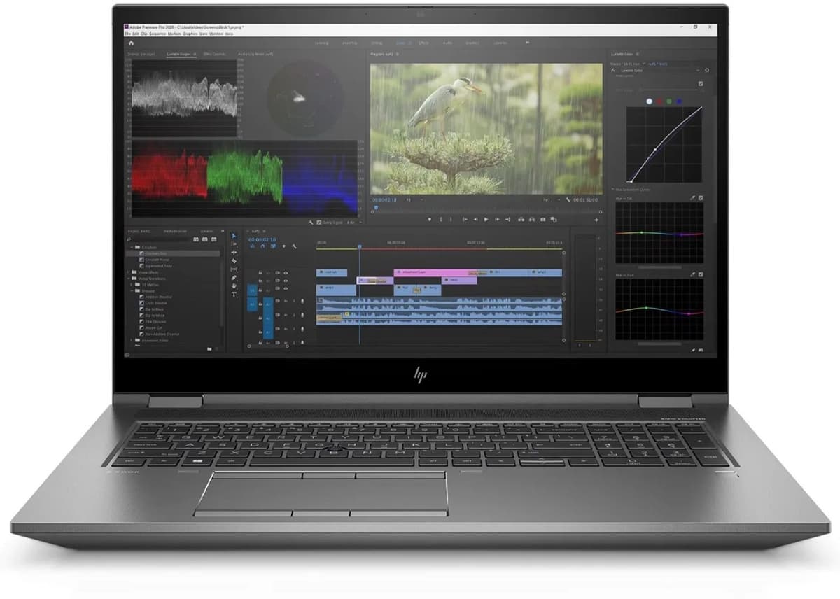 HP ZBook Fury 17 G8 | Intel Core i5 | NVIDIA RTX A2000 | 43.9 cm (17.3″) | 512 GB SSD | 16 GB | US | WiFi | Windows 11 Pro — afbeelding 1