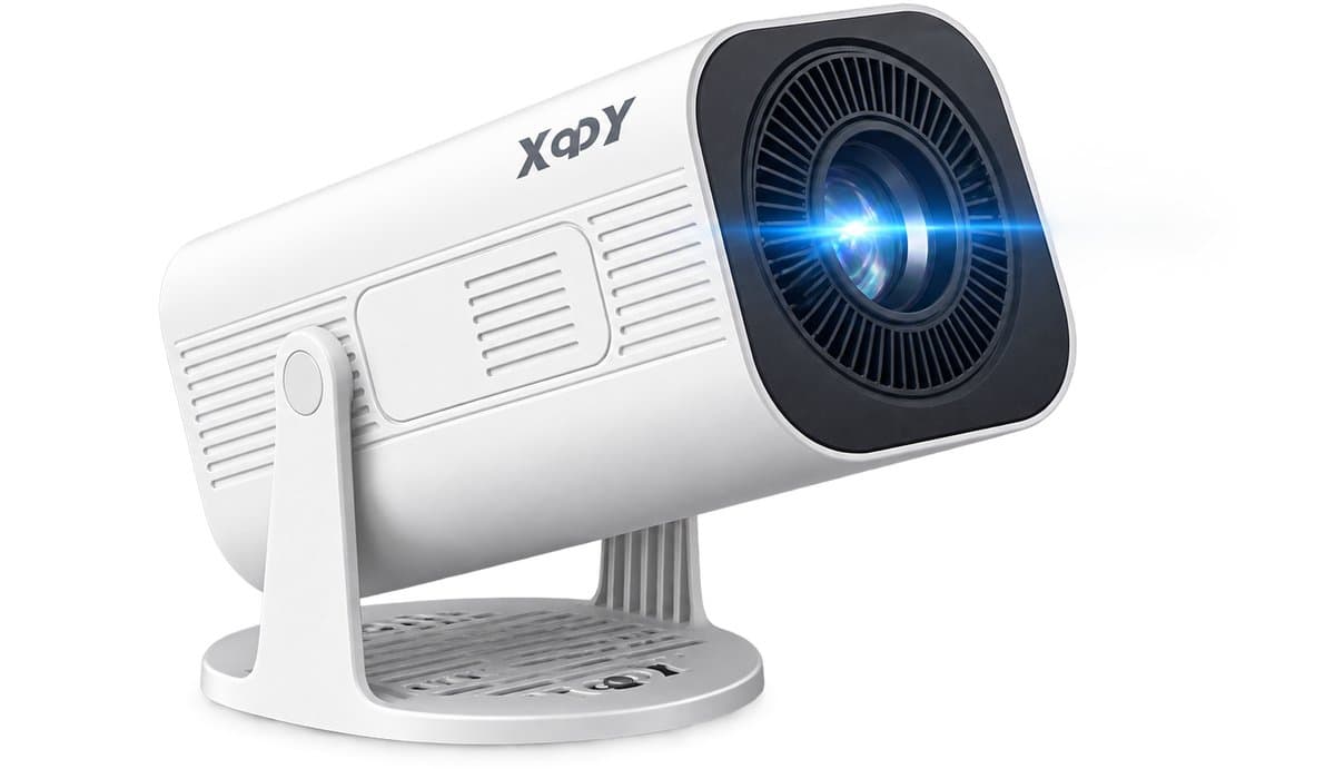 Lamor Mini Beamer - Beamers - Thuisbioscoop - Projector - HD-resolutie van 1280 x 720 - 40 tot 130 inch - 4K - 300 ANSI-lumen — afbeelding 1