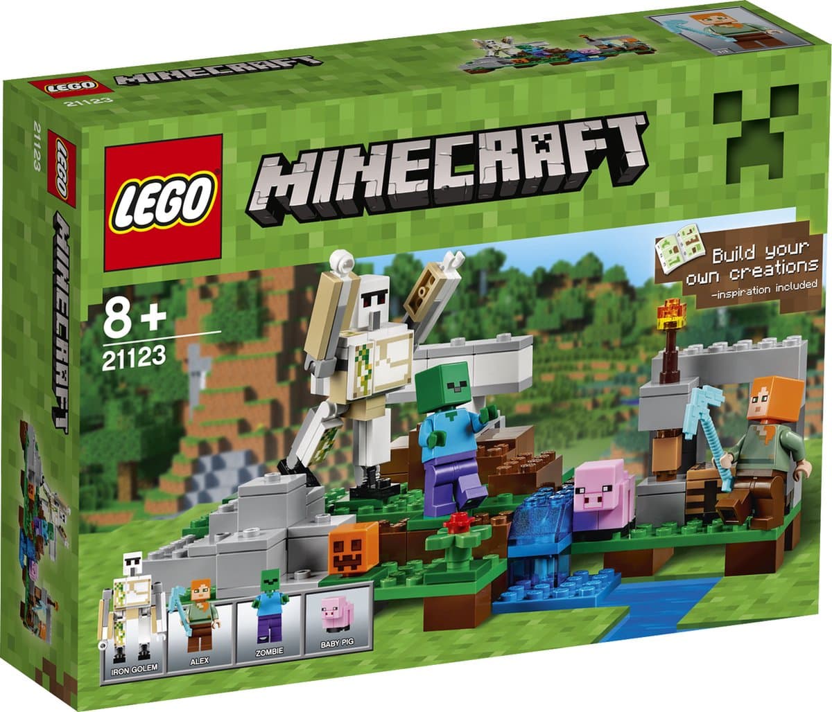 LEGO Minecraft De IJzergolem - 21123 — afbeelding 1
