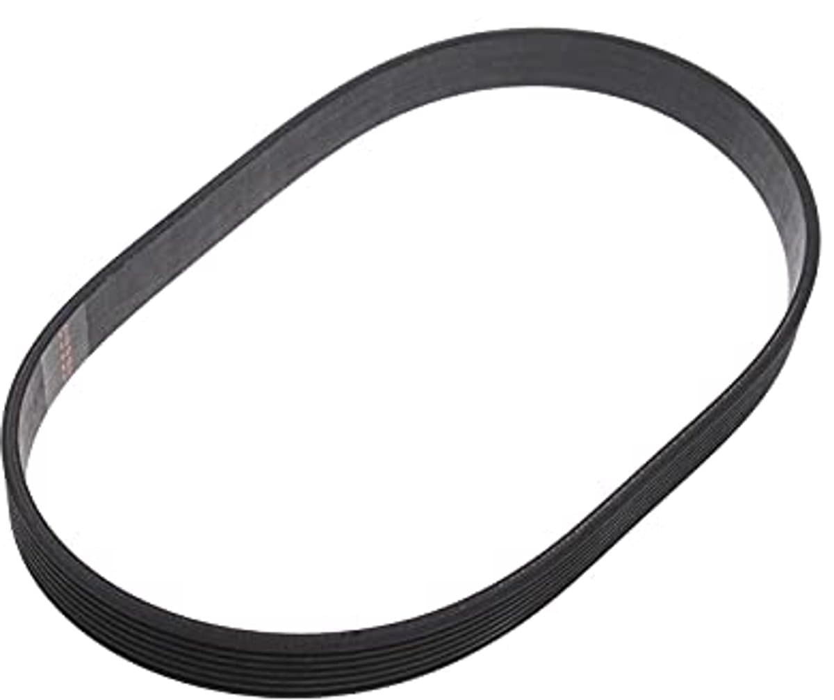7PJ490mm grasmaaier aandrijving 16mm breedte rubber synchrone gesloten lus distributieriem compatibel met QUALCAST roterende maaiers — afbeelding 1