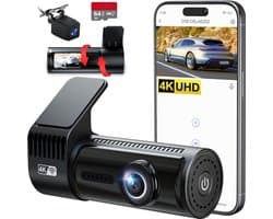 Lexium Dashcam - Daschcams - Auto - Camera - Vooruit - Achteruit - Video - Autobeveiliging - Parkeerbeveiliging - Recording - Dag en Nacht - Schadepreventie
