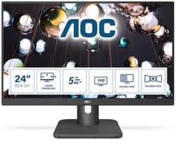 AOC Serie - Monitor - 23,8 inch - IPS - Full HD - Zwart