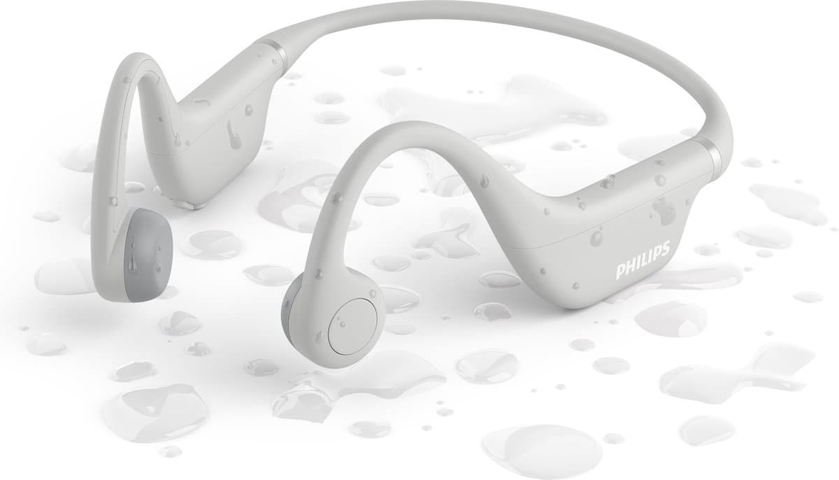 Philips TAK4607 - Draadloze open-ear koptelefoon voor kinderen - Bone conduction - Grijs — afbeelding 1