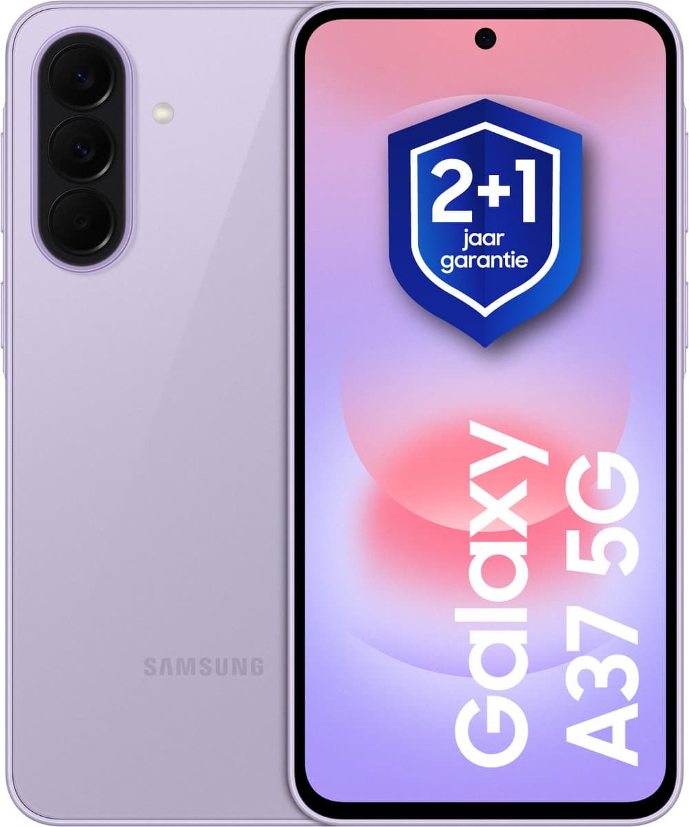 Samsung Galaxy A37 5G 256GB/8GB Awesome Lavender — afbeelding 1
