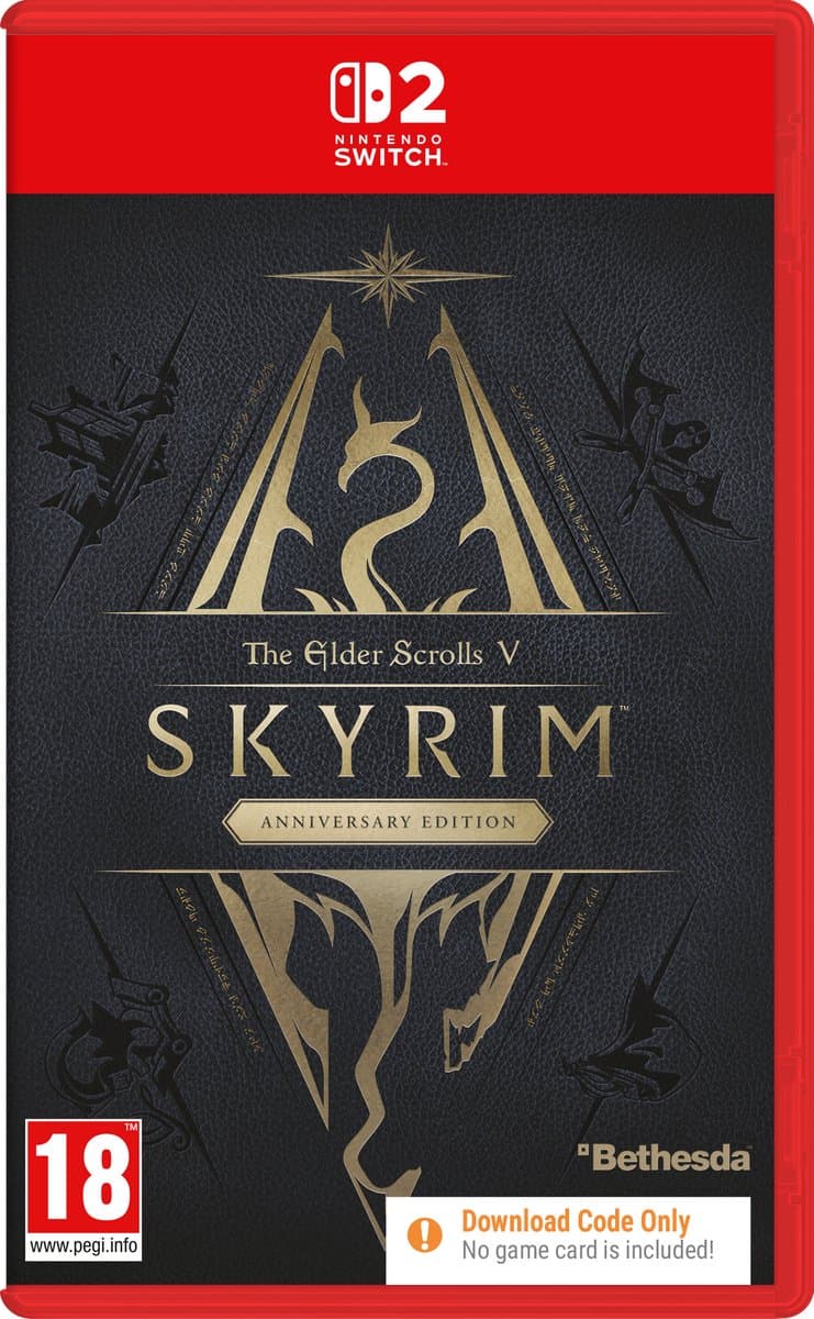 The Elder Scrolls V: Skyrim - Nintendo Switch 2 (Code in Box) — afbeelding 1