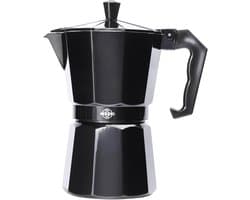 Moka Pot Koffiezetapparaat - Italiaanse Stijl Aluminium Percolator voor Gas, Inductie & Elektrische Kookplaten