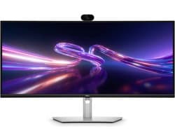 DELL Pro P P3426WEV computer monitor 86,6 cm (34.1") 3440 x 1440 Pixels Wide Quad HD LCD Zwart, Zilver