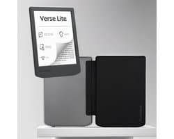 PocketBook Verse Lite e-reader – 6 inch – 8 GB + Transparant Zwart Hoesje – voordeelbundel