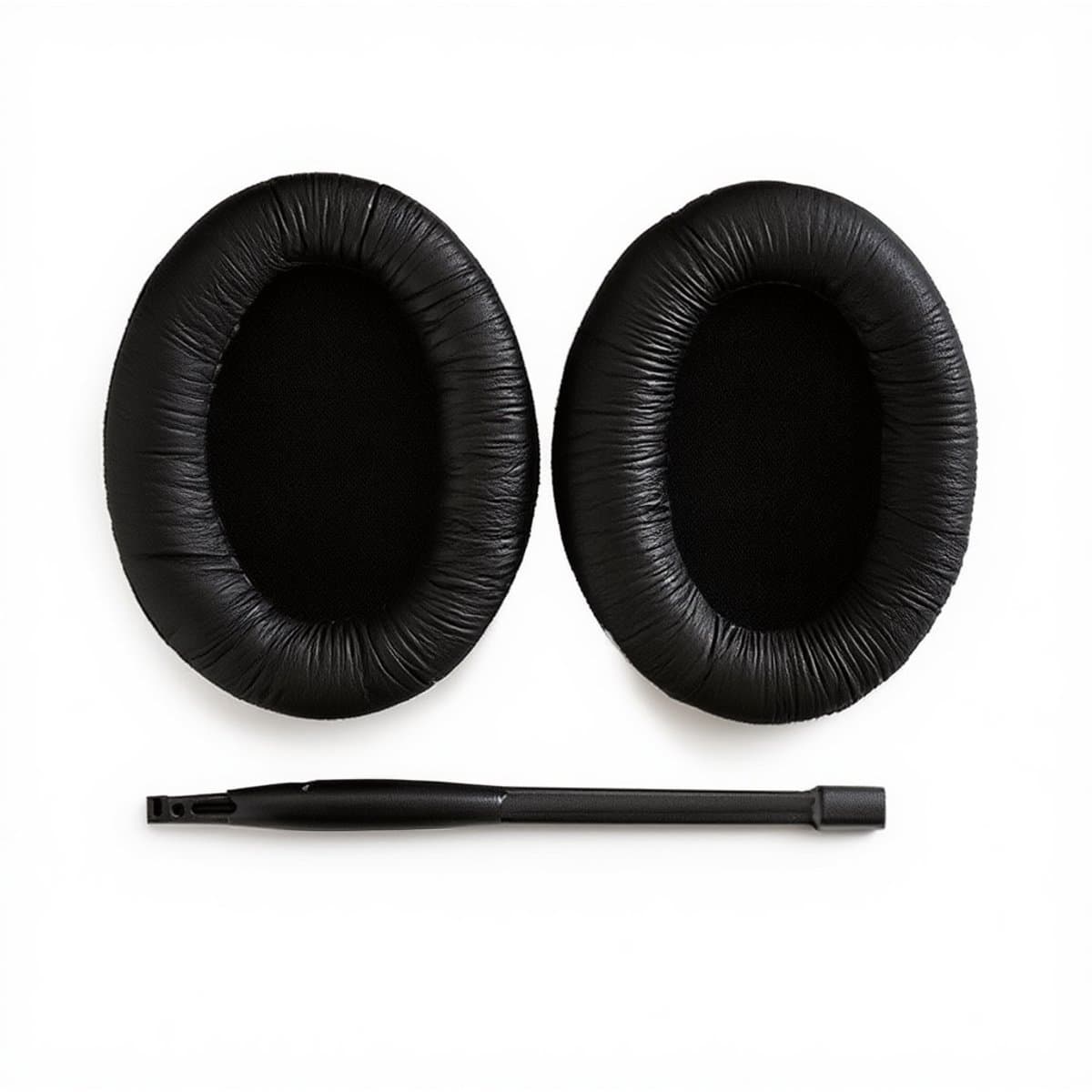 Set Oorkussens voor Sennheiser Koptelefoon – HD201 Oorkussen – HD201/HD206/HD180/HD200 Pro - Kunstleer met Zacht Schuim — afbeelding 1