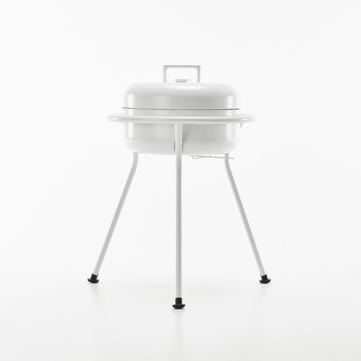 ZEE - KORO - Barbecue - Poedergelakt staal - Wit — afbeelding 1
