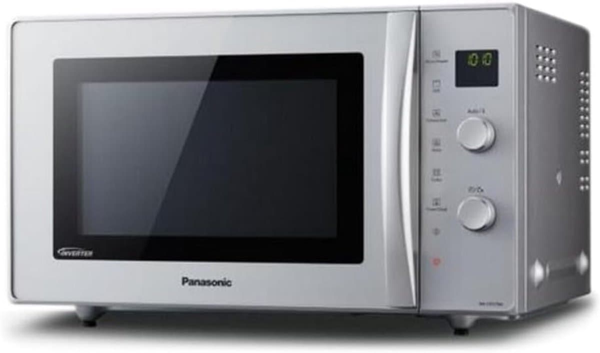 Combinatie Magnetron - Oven met Grill - Snel Eten Bereiden - Inverter Technologie - 27 Liter Capaciteit - Zilver — afbeelding 1
