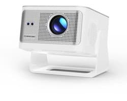 Flolife - L018 Beamer - Native 1080P Full HD Projector - 650 ANSI - Android 14 - WiFi 6 - Bluetooth 5.4 - Auto Focus & Keystone - 8K Ondersteuning