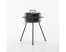 ZEE - KORO - Barbecue - Poedergelakt staal - Zwart