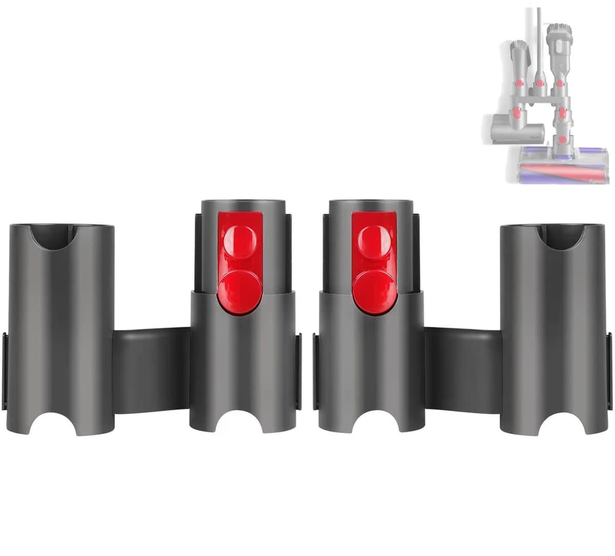 Opbergbeugel/accessoirehouder geschikt voor Dyson V7 V8 V10 V11 V15 Outsize stofzuiger — afbeelding 1
