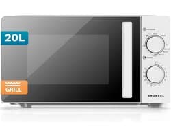 Magnetron met Grillfunctie, 20-25 Liter Inhoud en Diverse Vermogensstanden