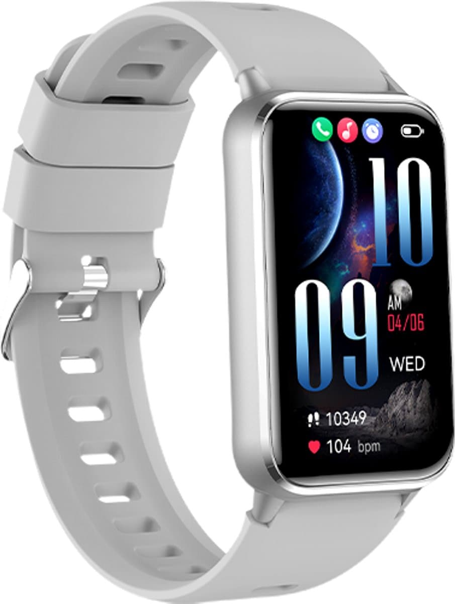 Remax WATCH29 - Smartwatch - AMOLED - Ultra Dun - Multi Sport - Slaap Monitoring - Zilver — afbeelding 1