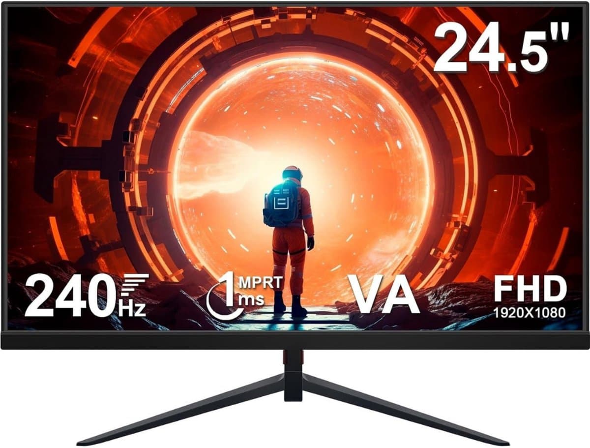 REN® Gaming Monitor 240hz - Gaming Monitor - Zwart - 16 x 56 x 41 cm; 3.95 kg — afbeelding 1