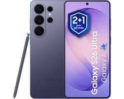 Samsung Galaxy S26 Ultra - Smartphone - 256GB - Cobalt Violet + 1 jaar extra garantie