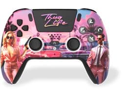 Freaks and Geeks Draadloze Controller - Hall Effect - Bewegingssensor - Vibratie - Thug Life - PS5