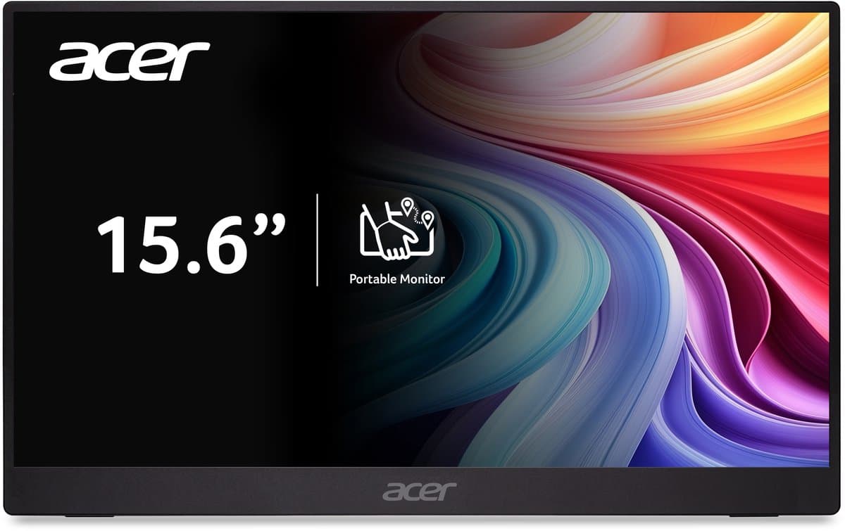 Acer PM161QB1 - Portable Monitor - 15.6 inch - 60Hz — afbeelding 1