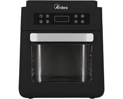 XXL Heteluchtfriteuse Oven 12 Liter - 5-in-1 Airfryer met Rotisserie en Accessoires
