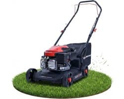STAHLMANN Benzine Grasmaaier BR390 - 4,0PS (2,9kW) 127ccm, 39cm maaibreedte, mulchen, maaihoogteverstelling, compact ontwerp, 35L grote opvangmand