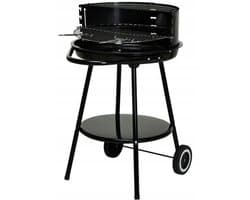 Koopman Grill – Inklapbaar met Onderstel – 51 x 82 cm – Zwart