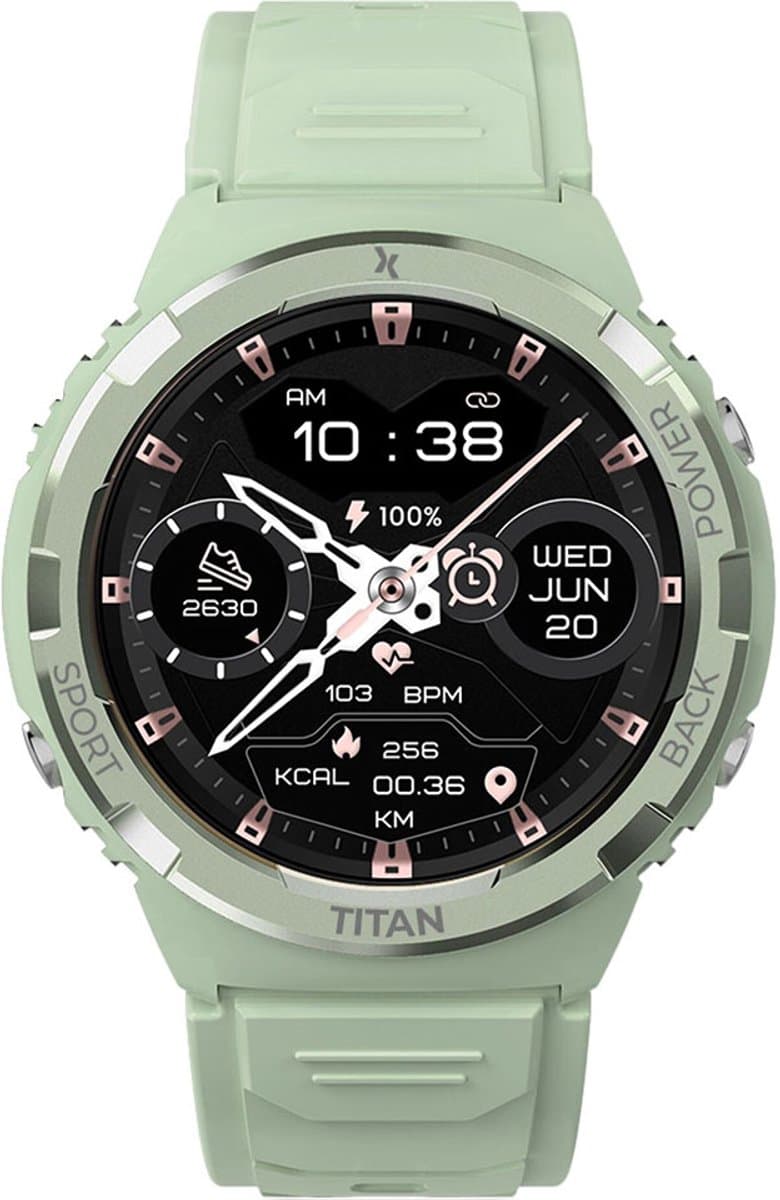 maxcom smartwatch FW100 valkiria mint — afbeelding 1