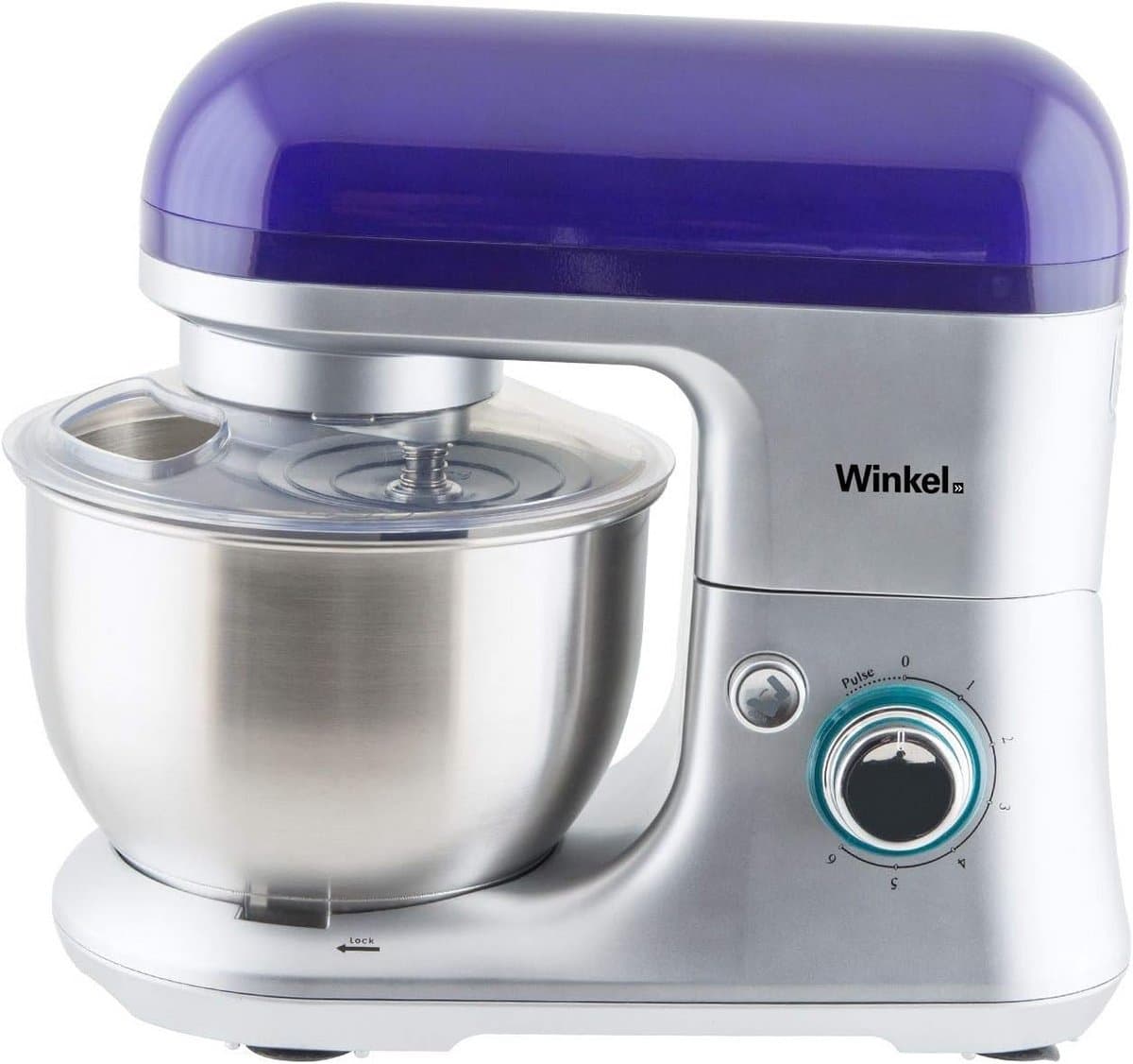 Keukenmachine met Mengkom 4L en 6 Snelheden - Krachtige Mixer 650W — afbeelding 1