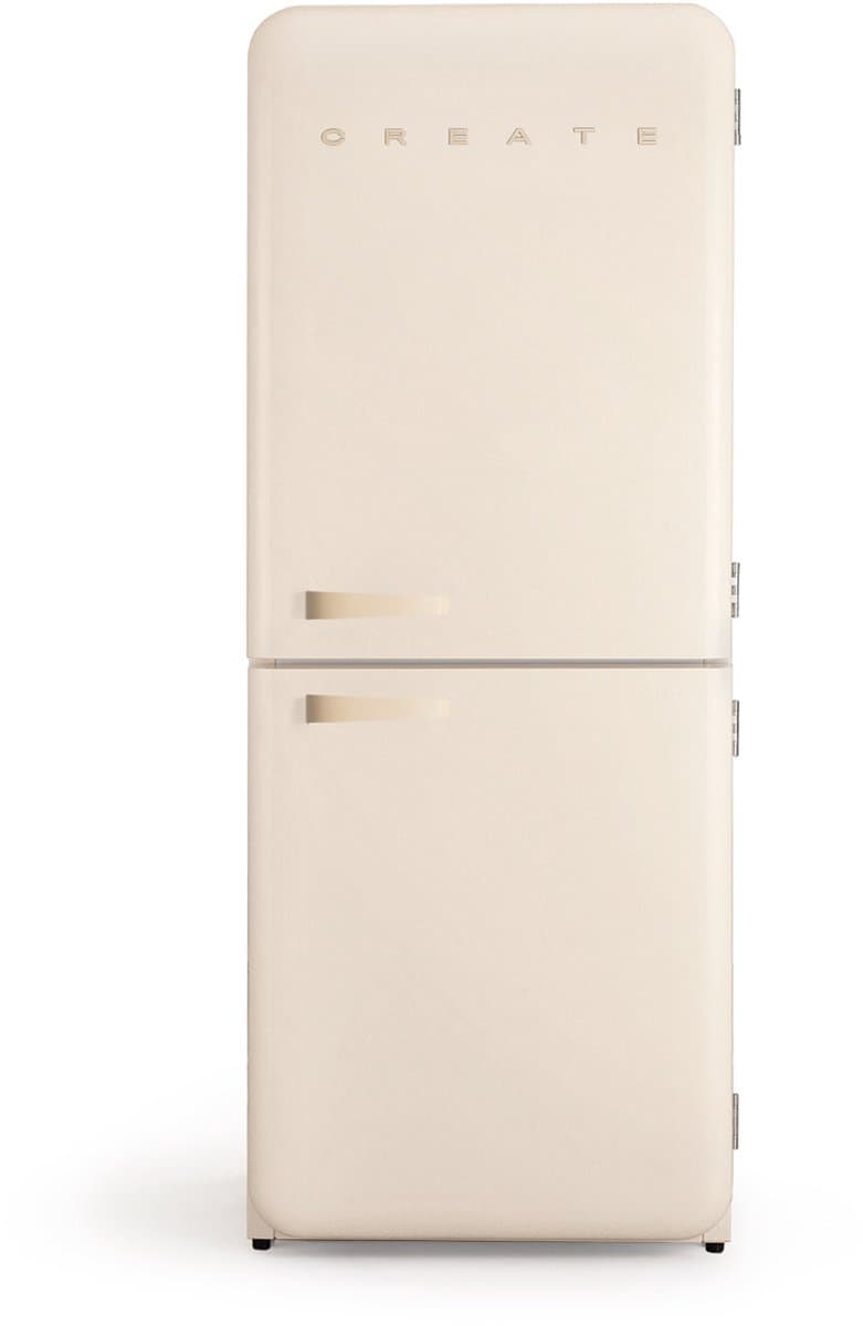 CREATE - Koelkast in retro stijl - FRIDGE RETRO COMBI 401 L — afbeelding 1