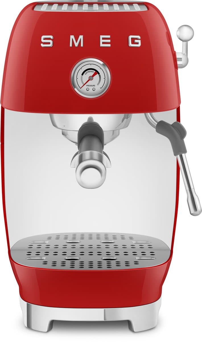 SMEG ECF03RDEU - Handmatige espressomachine - Cold Brew - Rood — afbeelding 1