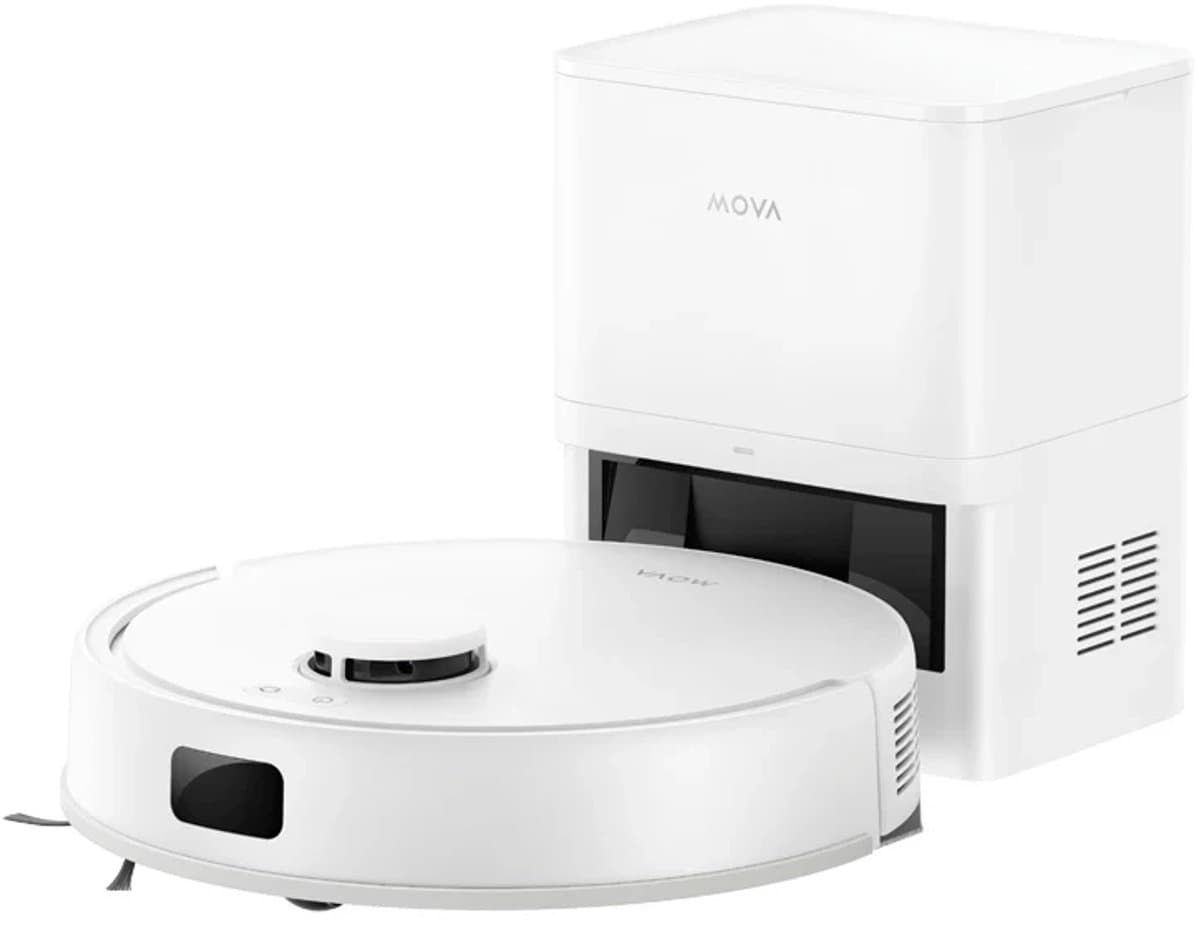 MOVA E20 Plu - Robotstofzuiger met dweilfunctie - Automatische stofafvoer, LSD-laser mapping, Neemt huisdierharen op — afbeelding 1